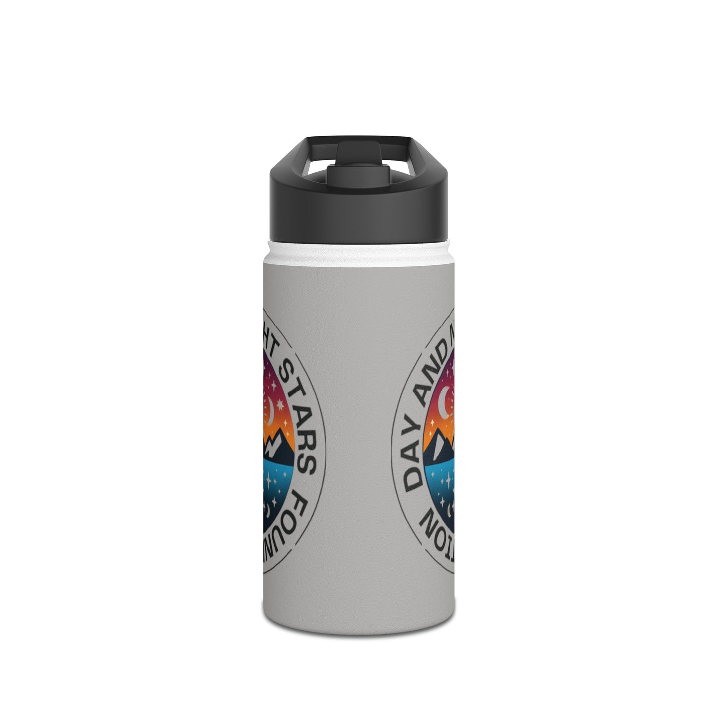 A Stainless-Steel Water Bottle, Standard Lid