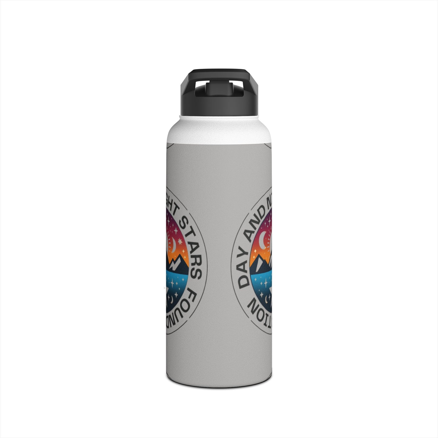 A Stainless-Steel Water Bottle, Standard Lid