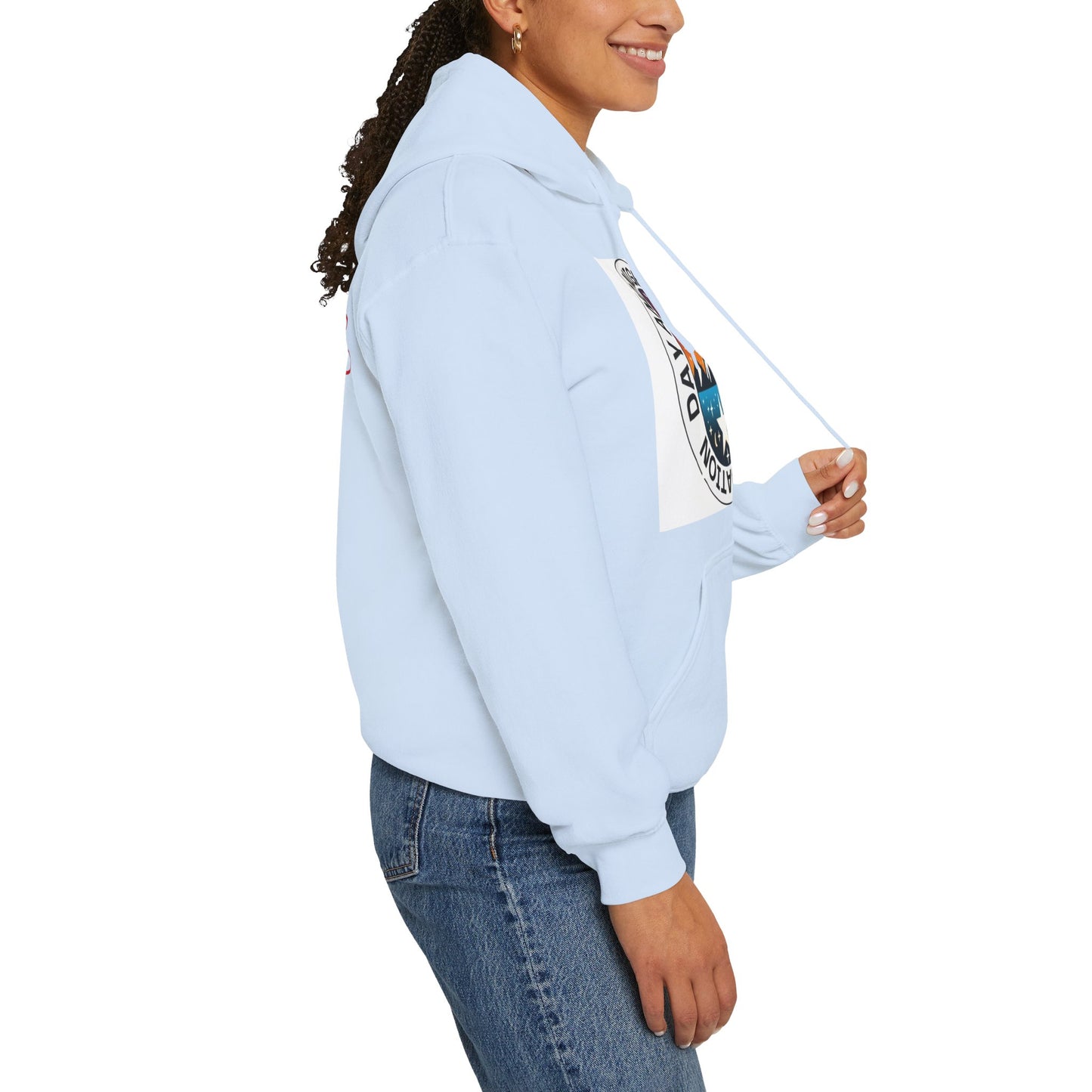 A unisex Heavy Blend™ Hooded Sweatshirt