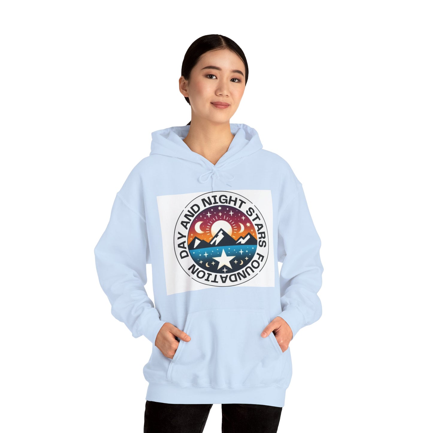 A unisex Heavy Blend™ Hooded Sweatshirt